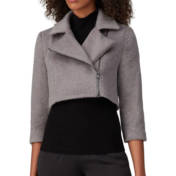 Brighton Belted Zip-Front Jacket - TOCCIN main image 1